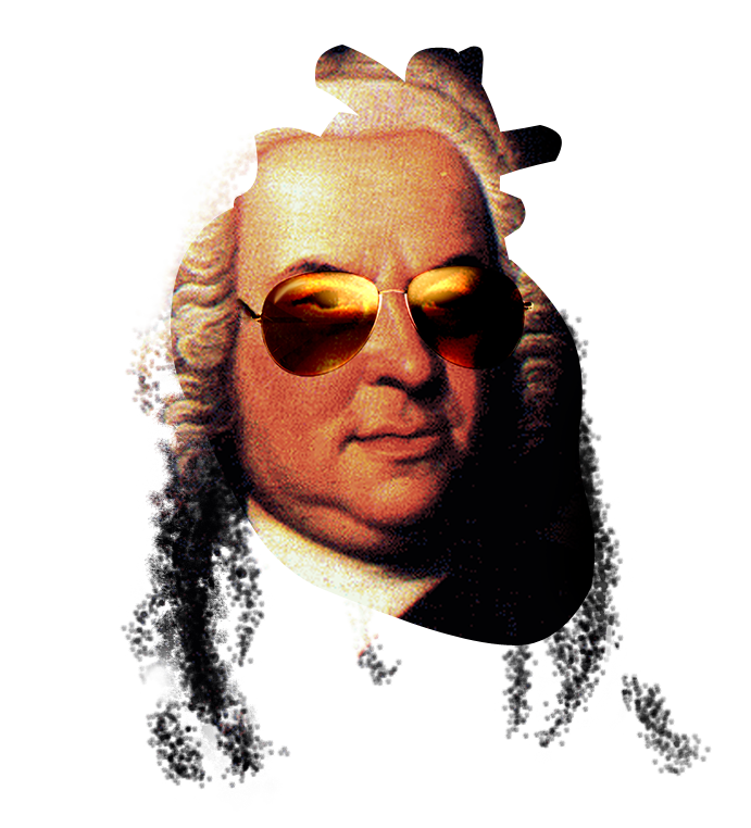 Futuristic Bach Star by Chrometor